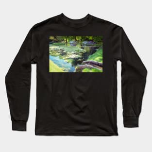 St Fagans Lake Long Sleeve T-Shirt